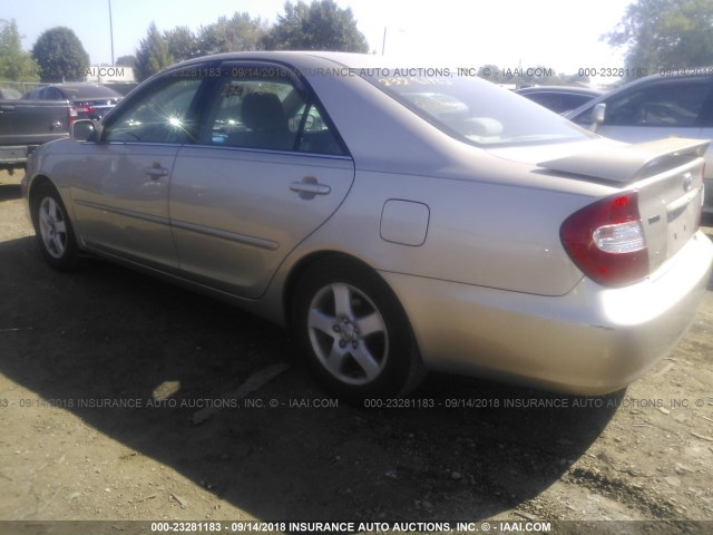 4T1BE32K83U679163 - 2003 TOYOTA CAMRY LE/XLE/SE Qəhvəyi foto 3