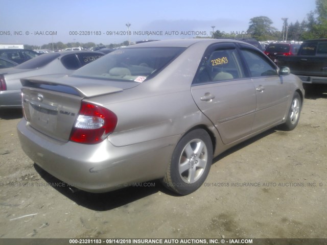 4T1BE32K83U679163 - 2003 TOYOTA CAMRY LE/XLE/SE Qəhvəyi foto 4