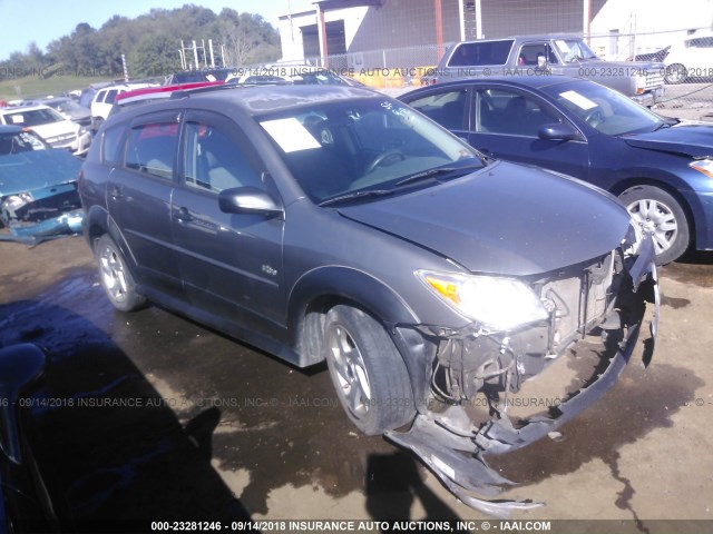 5Y2SL62874Z448856 - 2004 PONTIAC VIBE GRAY photo 1