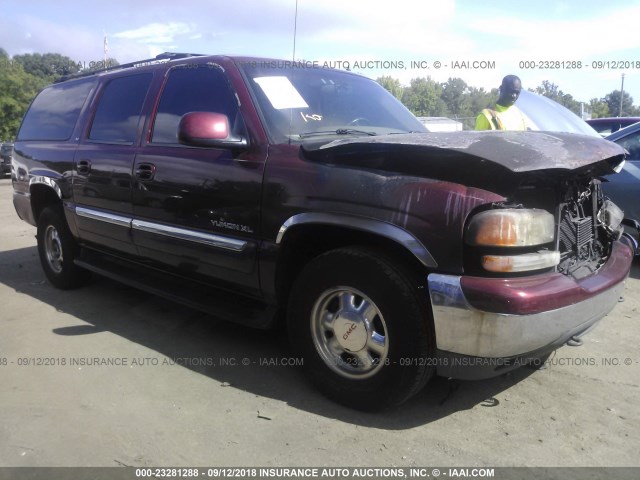 1GKFK16Z92J265694 - 2002 GMC YUKON XL K1500 RED photo 1