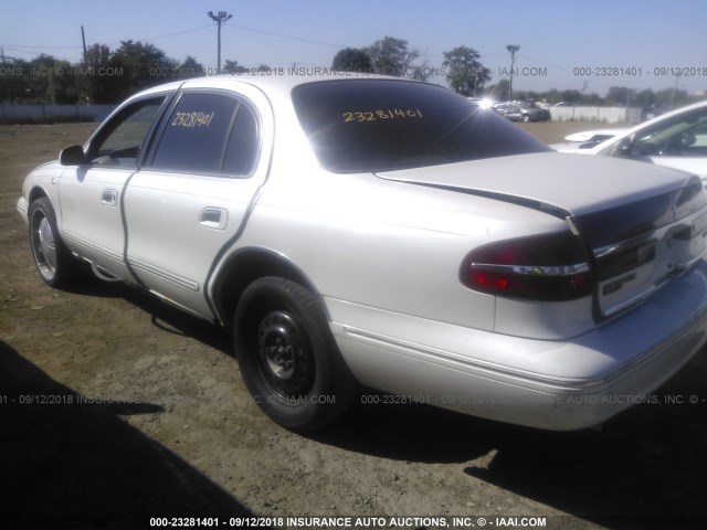 1LNLM97V6VY715960 - 1997 LINCOLN CONTINENTAL  WHITE photo 3