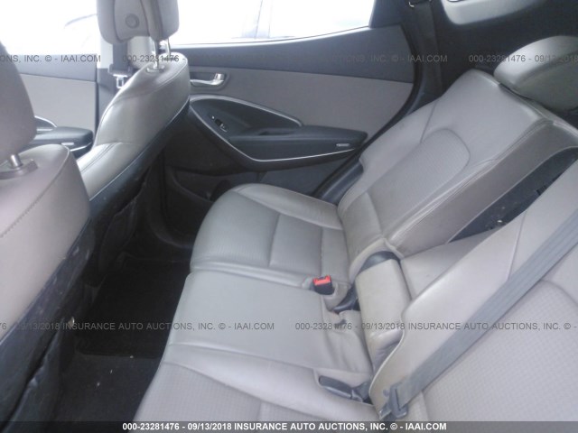 5XYZUDLB7DG003428 - 2013 HYUNDAI SANTA FE SPORT  BLUE photo 8