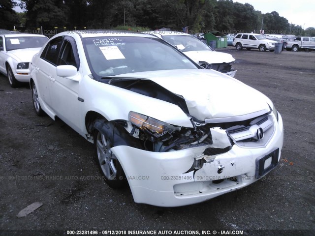 19UUA66274A024260 - 2004 ACURA TL WHITE photo 6