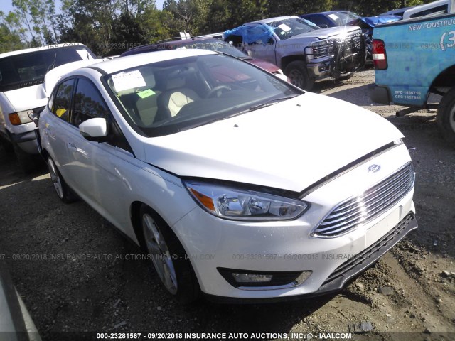 1FADP3J23GL274192 - 2016 FORD FOCUS TITANIUM WHITE photo 1