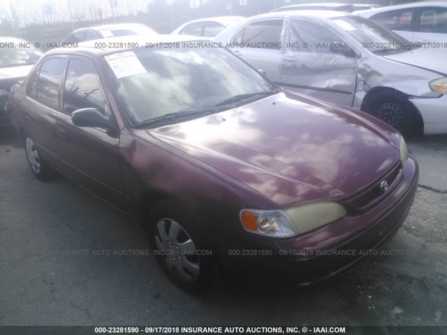 1NXBR12E9XZ172264 - 1999 TOYOTA COROLLA VE/CE/LE RED photo 1