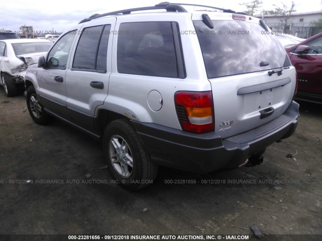 1J4GW48S54C377285 - 2004 JEEP GRAND CHEROKEE LAREDO/COLUMBIA/FREEDOM 灰色 照片 3