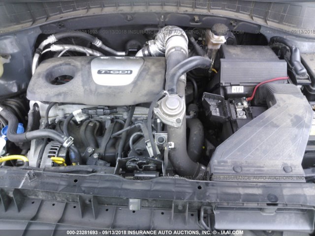 KM8J3CA25GU178918 - 2016 HYUNDAI TUCSON LIMITED/SPORT AND ECO/SE GRAY photo 10