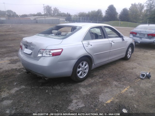 4T1BK46K67U545802 - 2007 TOYOTA CAMRY NEW GENERAT LE/XLE/SE SILVER photo 4