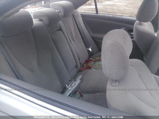 4T1BK46K67U545802 - 2007 TOYOTA CAMRY NEW GENERAT LE/XLE/SE SILVER photo 8