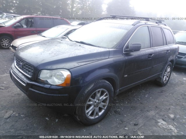 YV4CZ852861235712 - 2006 VOLVO XC90 V8 Dark Blue photo 2