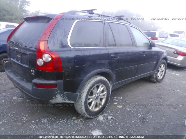 YV4CZ852861235712 - 2006 VOLVO XC90 V8 Dark Blue photo 4