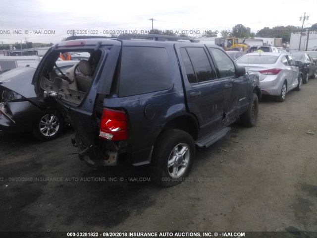 1FMZU73K14UA24402 - 2004 FORD EXPLORER XLT/XLT SPORT/NBX 蓝色 照片 4