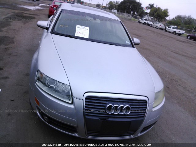 WAUDG74F85N104540 - 2005 AUDI A6 3.2 QUATTRO SILVER photo 6