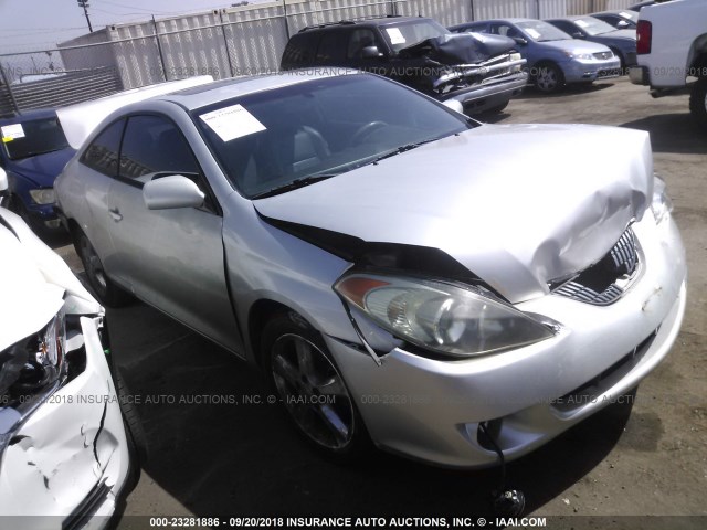 4T1CA30P46U079324 - 2006 TOYOTA CAMRY SOLARA SE/SLE ვერცხლისფერი ფოტო 1