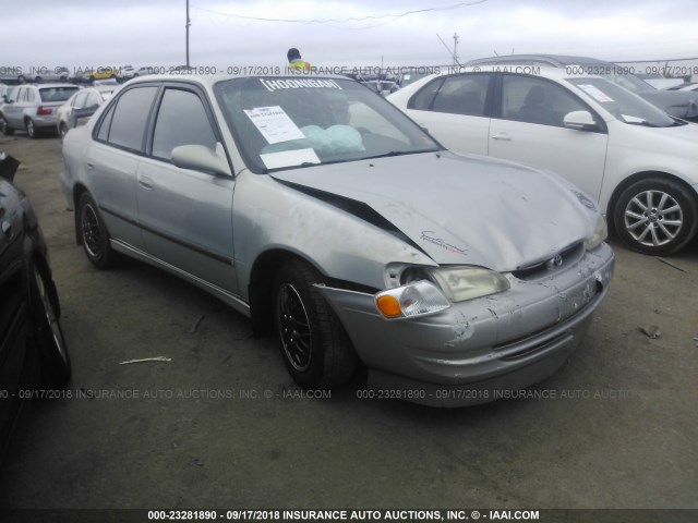 1NXBR12E9XZ203948 - 1999 TOYOTA COROLLA VE/CE/LE SILVER photo 1