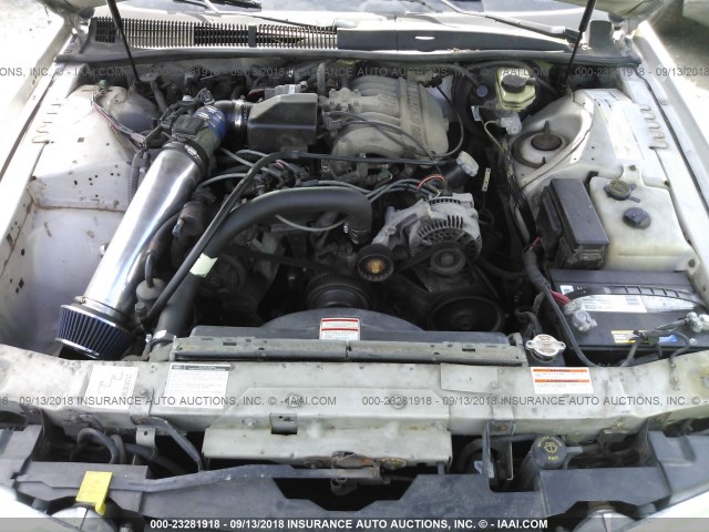 1MELM6246VH618922 - 1997 MERCURY COUGAR XR7/30TH ANNIVERSARY BLUE photo 10