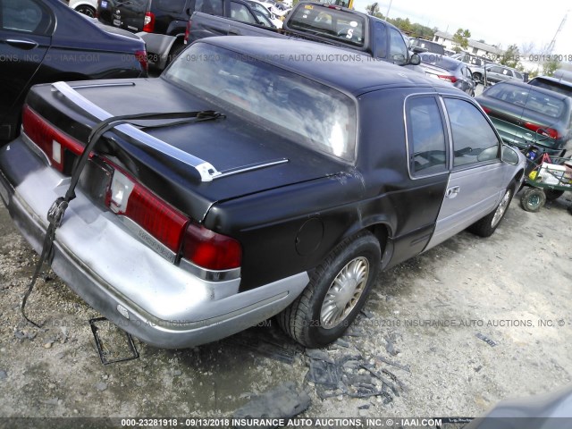 1MELM6246VH618922 - 1997 MERCURY COUGAR XR7/30TH ANNIVERSARY BLUE photo 4