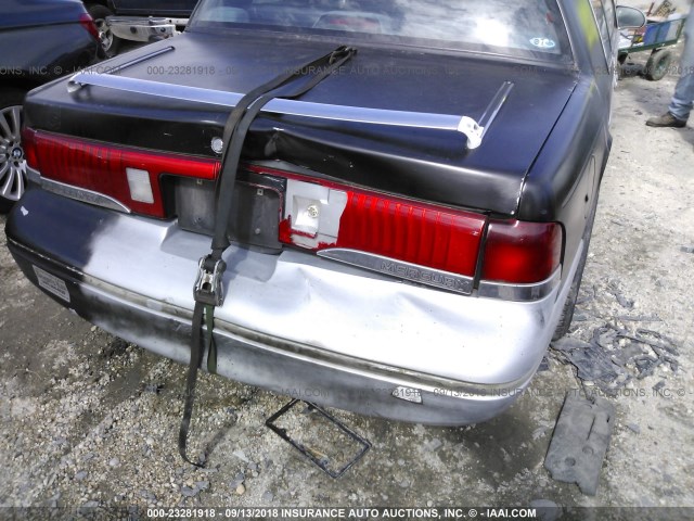 1MELM6246VH618922 - 1997 MERCURY COUGAR XR7/30TH ANNIVERSARY BLUE photo 6