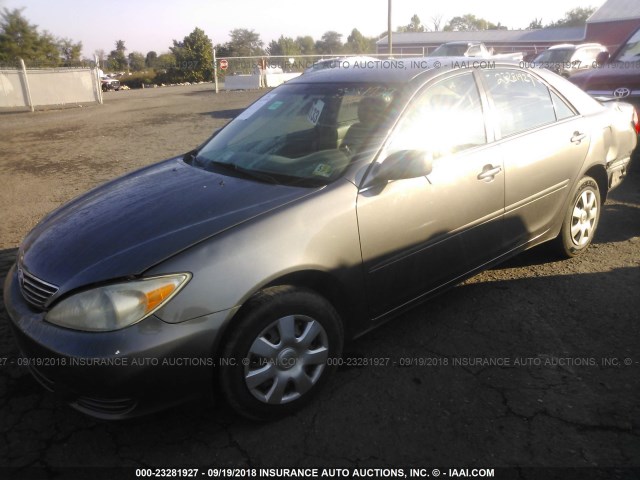 4T1BE32K74U827353 - 2004 TOYOTA CAMRY LE/XLE/SE Қоңыр фото 2