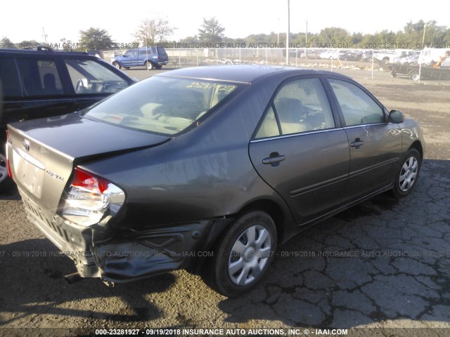 4T1BE32K74U827353 - 2004 TOYOTA CAMRY LE/XLE/SE Қоңыр фото 4
