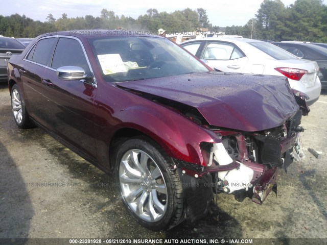 2C3CCAAG3JH320209 - 2018 CHRYSLER 300 TOURING BURGUNDY photo 1