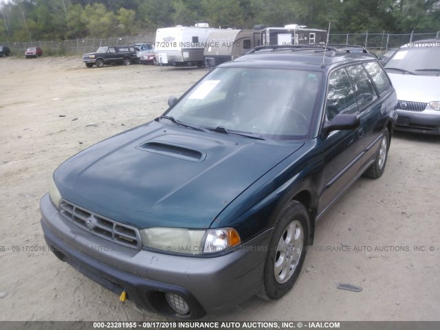 4S3BG6856X6618194 - 1999 SUBARU LEGACY OUTBACK/SSV/LIMITED/30TH GREEN photo 2
