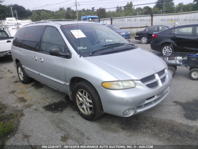 1B4GT74L3YB546212 - 2000 DODGE GRAND CARAVAN ES GRAY photo 1