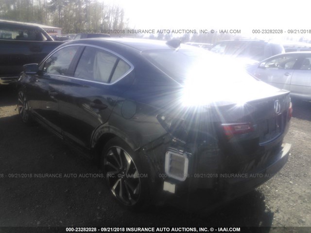 19UDE2F8XGA010049 - 2016 ACURA ILX PREMIUM STYLE/TECH STYLE BLACK photo 3