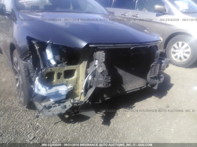 19UDE2F8XGA010049 - 2016 ACURA ILX PREMIUM STYLE/TECH STYLE BLACK photo 6