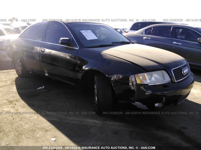 WAUJT64B62N133956 - 2002 AUDI A6 3 BLACK photo 1