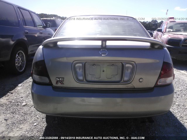 3N1AB51D92L705966 - 2002 NISSAN SENTRA SE-R SPEC V GRAY photo 6