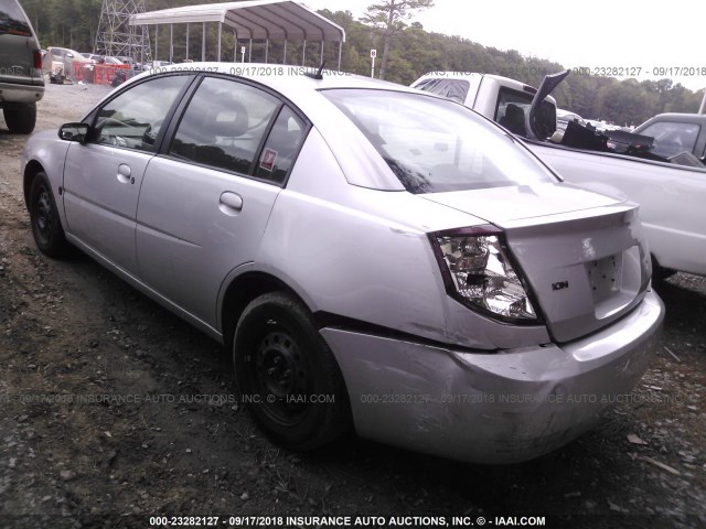 1G8AJ55F57Z132943 - 2007 SATURN ION LEVEL 2 银色 照片 3