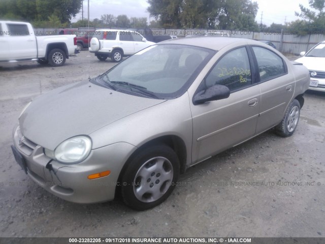 1B3ES26C22D618737 - 2002 DODGE NEON Dark Brown photo 2