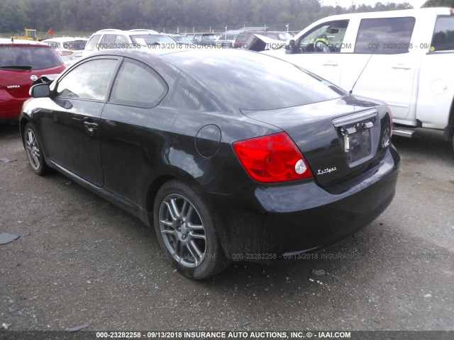 JTKDE167460074682 - 2006 TOYOTA SCION TC 黑色 照片 3