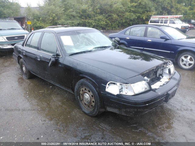 2FAFP71V28X159047 - 2008 FORD CROWN VICTORIA POLICE INTERCEPTOR BLACK photo 1