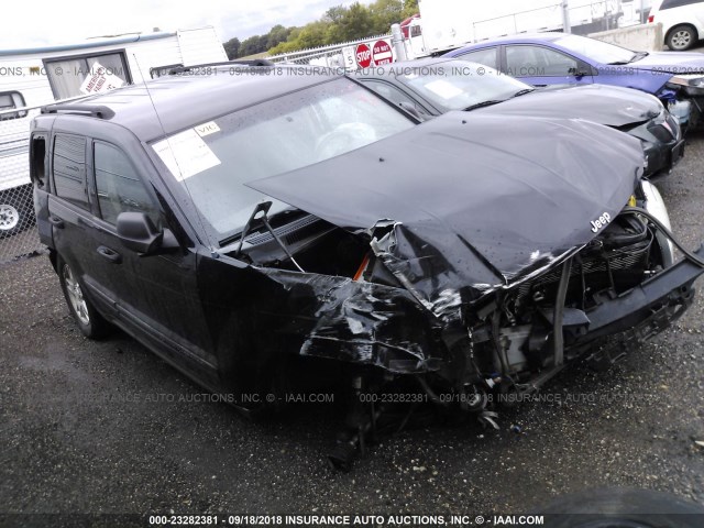 1J4GR48K35C718448 - 2005 JEEP GRAND CHEROKEE LAREDO/COLUMBIA/FREEDOM 黑色 照片 1