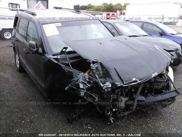 1J4GR48K35C718448 - 2005 JEEP GRAND CHEROKEE LAREDO/COLUMBIA/FREEDOM 黑色 照片 6