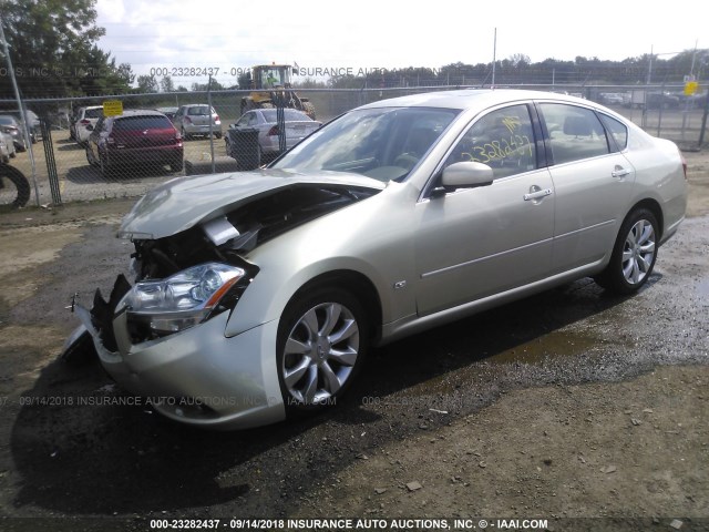 JNKAY01F06M254517 - 2006 INFINITI M35 SPORT GOLD photo 2