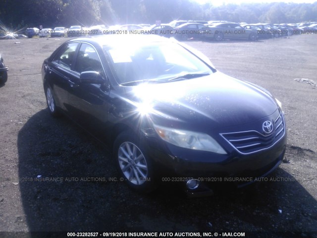 4T1BK3EK3BU125046 - 2011 TOYOTA CAMRY SE/LE/XLE BLACK photo 1