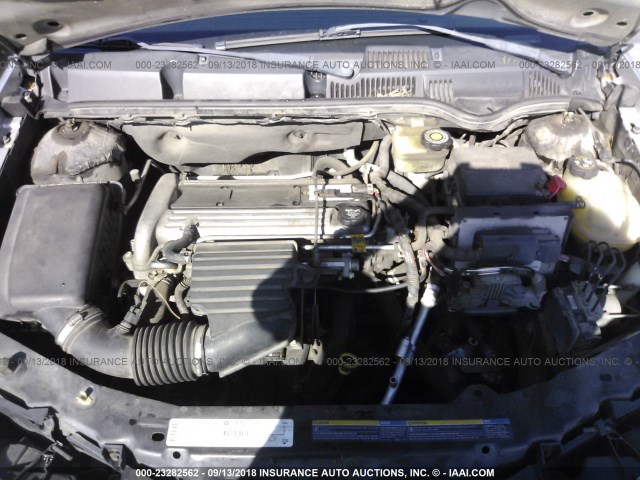 1G8AL52F53Z124222 - 2003 SATURN ION LEVEL 3 SILVER photo 10