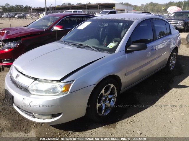 1G8AL52F53Z124222 - 2003 SATURN ION LEVEL 3 SILVER photo 2