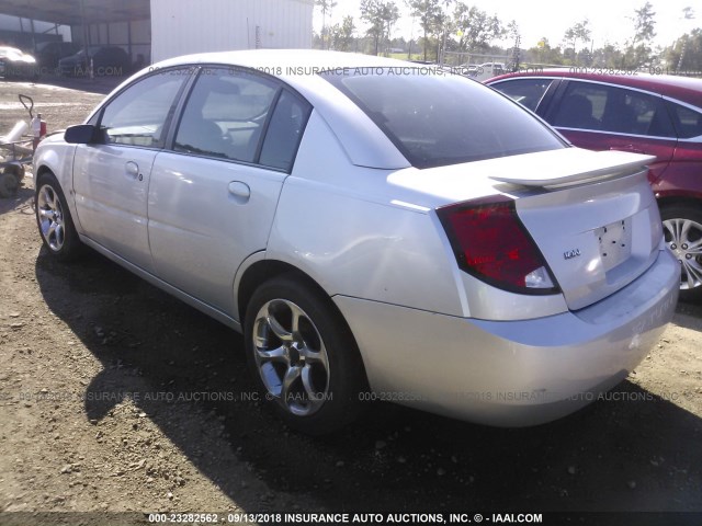 1G8AL52F53Z124222 - 2003 SATURN ION LEVEL 3 SILVER photo 3