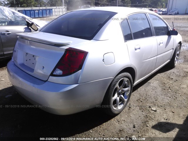 1G8AL52F53Z124222 - 2003 SATURN ION LEVEL 3 SILVER photo 4