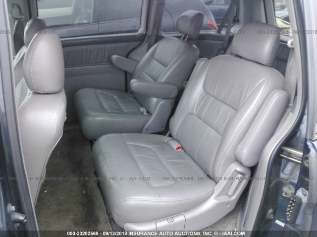 5FNRL18074B079120 - 2004 HONDA ODYSSEY EXL BLUE photo 8