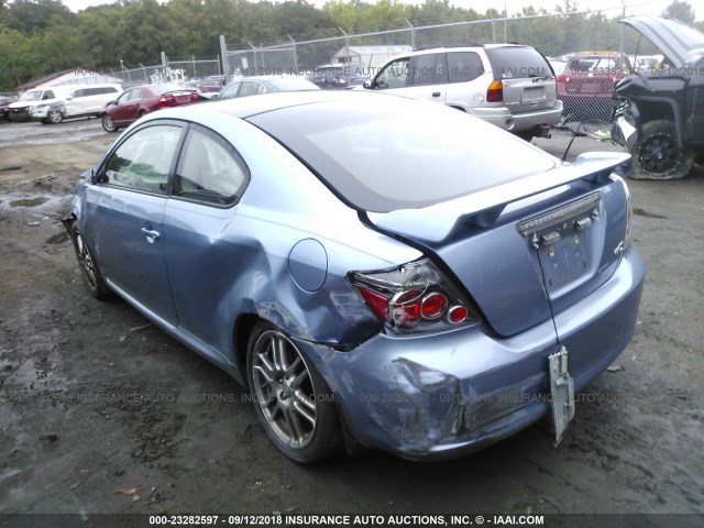 JTKDE167080222541 - 2008 TOYOTA SCION TC 蓝色 照片 3