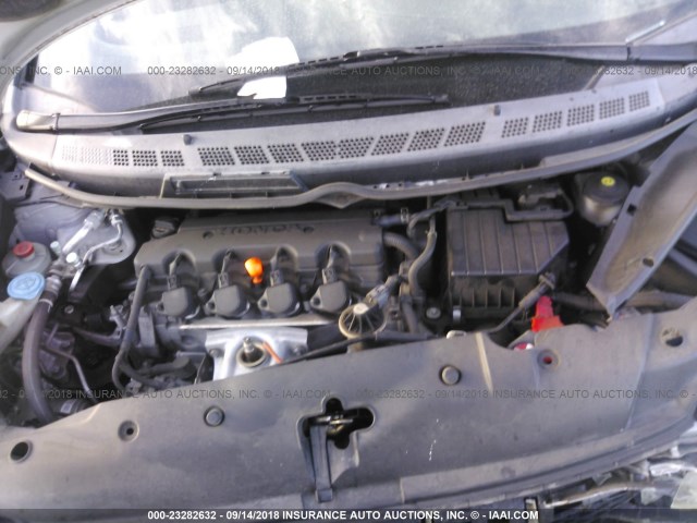 2HGFA16999H524065 - 2009 HONDA CIVIC EXL 银色 照片 10