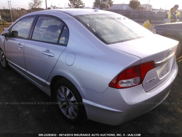 2HGFA16999H524065 - 2009 HONDA CIVIC EXL 银色 照片 3