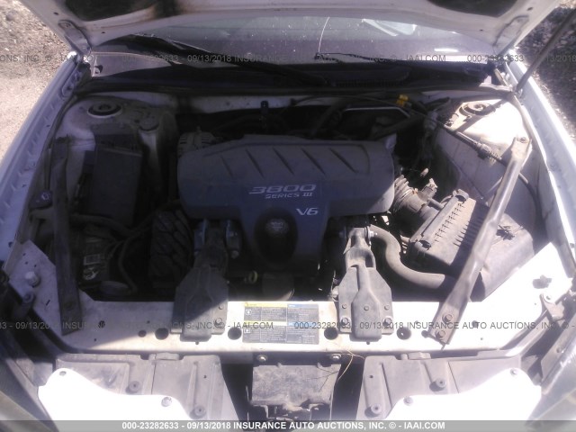 2G2WP552181175035 - 2008 PONTIAC GRAND PRIX 白色 照片 10