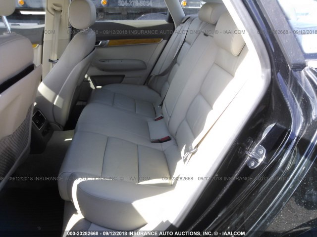WAUKGAFB2AN081927 - 2010 AUDI A6 PRESTIGE შავი ფოტო 8