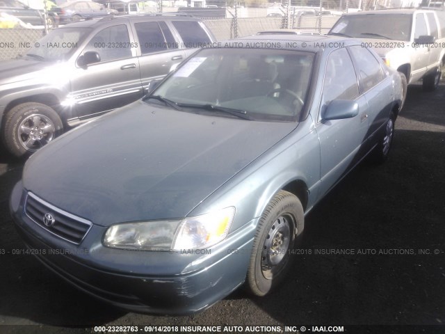 4T1BG28KX1U764532 - 2001 TOYOTA CAMRY CE/LE/XLE 蓝色 照片 2